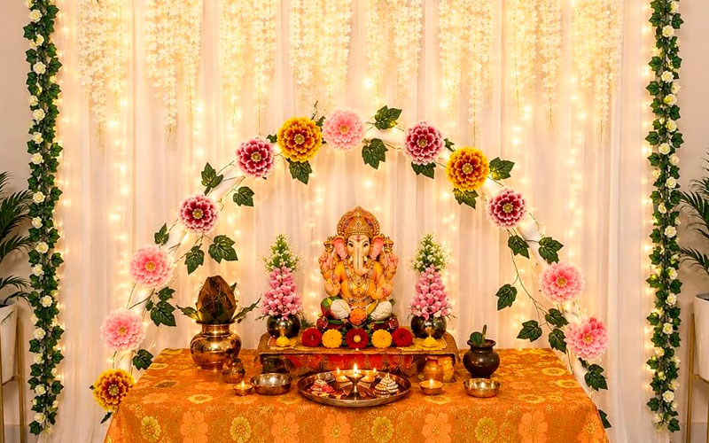 Ganesh Pandal Decoration